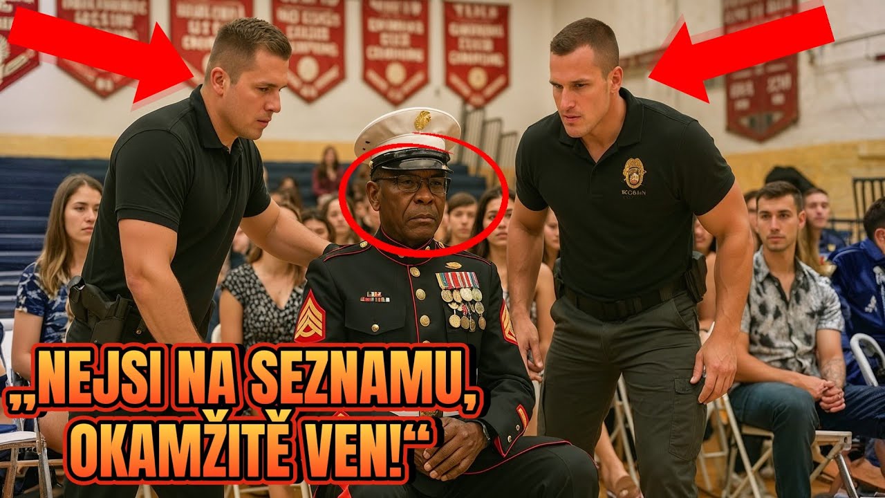 Co se stalo, když strážníci chtěli vyvést mariňáka z promoce?