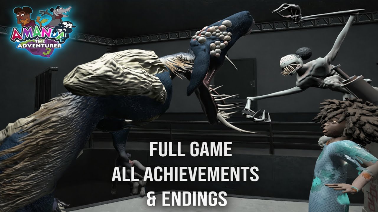 Amanda the Adventurer 3 | Full Walkthrough | All Achievements