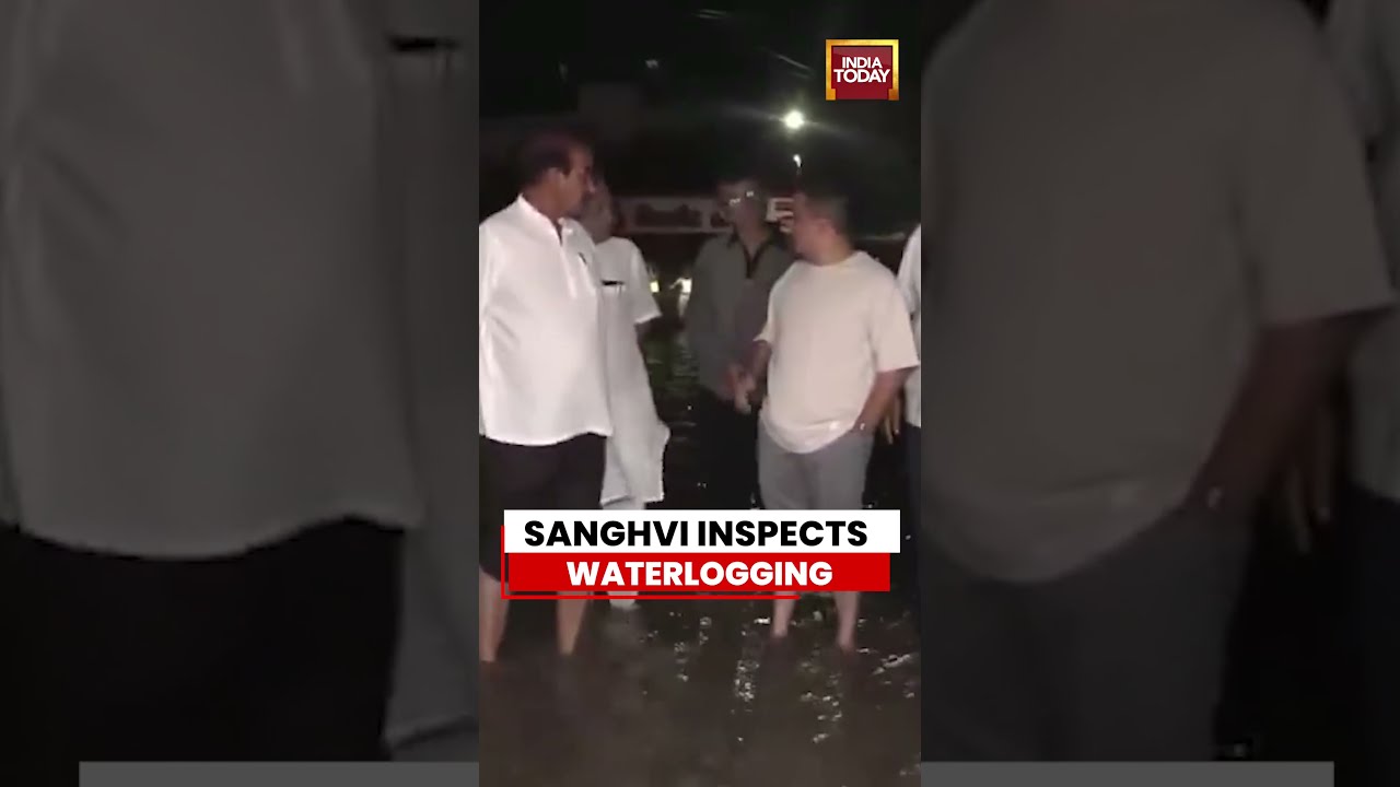 Gujarat Deputy CM Harsh Sanghvi Visits Flood-Hit Navsari, Valsad After Heavy Rain