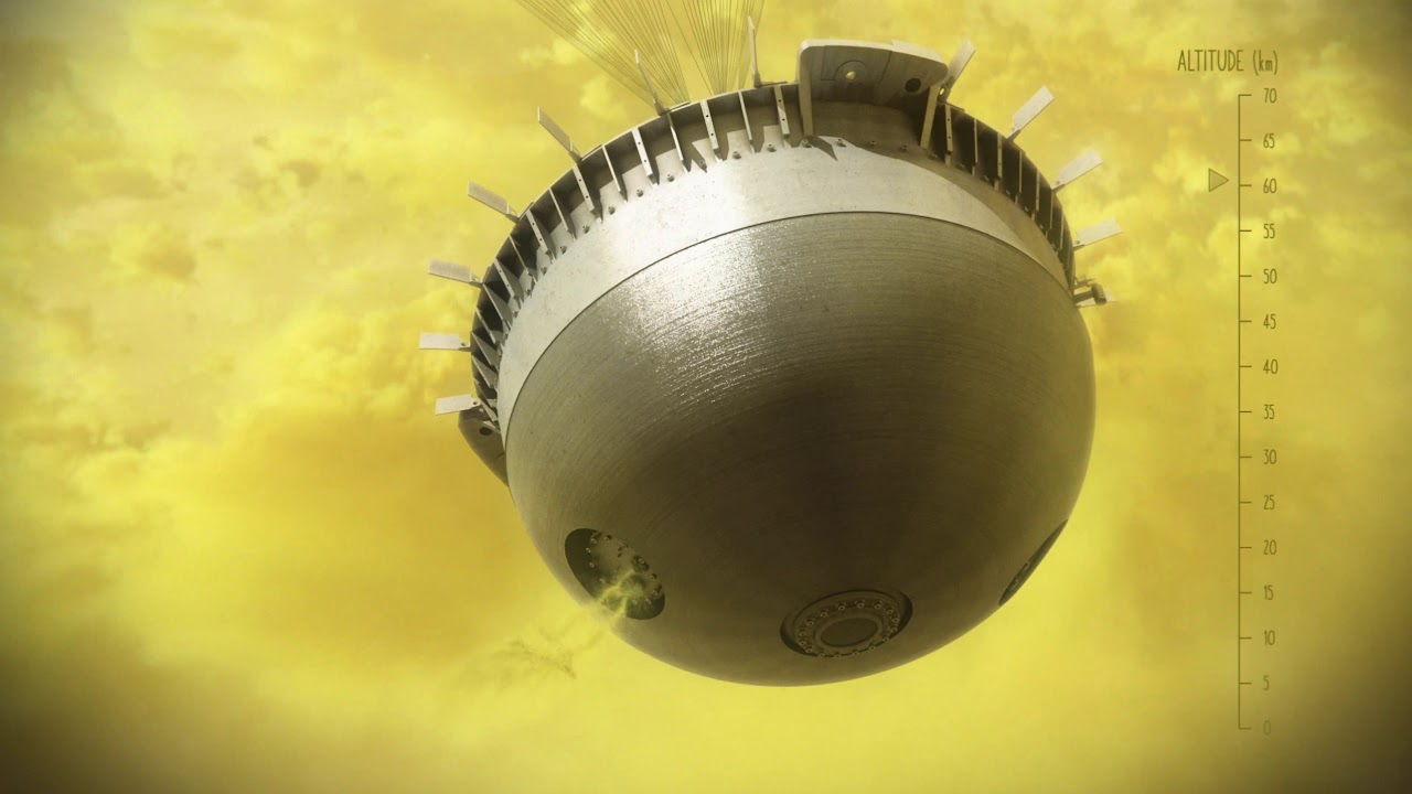Return to Venus! New NASA animation shows 'flying chemistry lab'