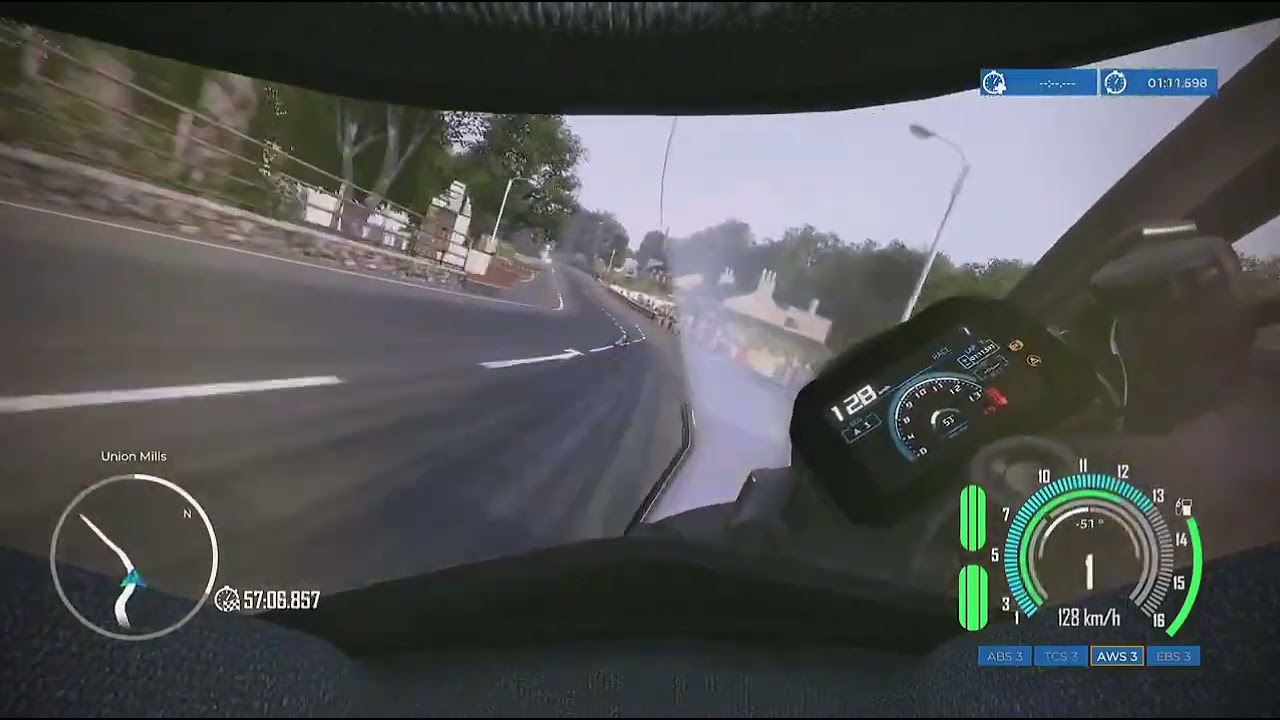IOM TT TIME TRAIL CHALLENGE WITH PETER HICKMAN BMW M1000RR 👑😍
