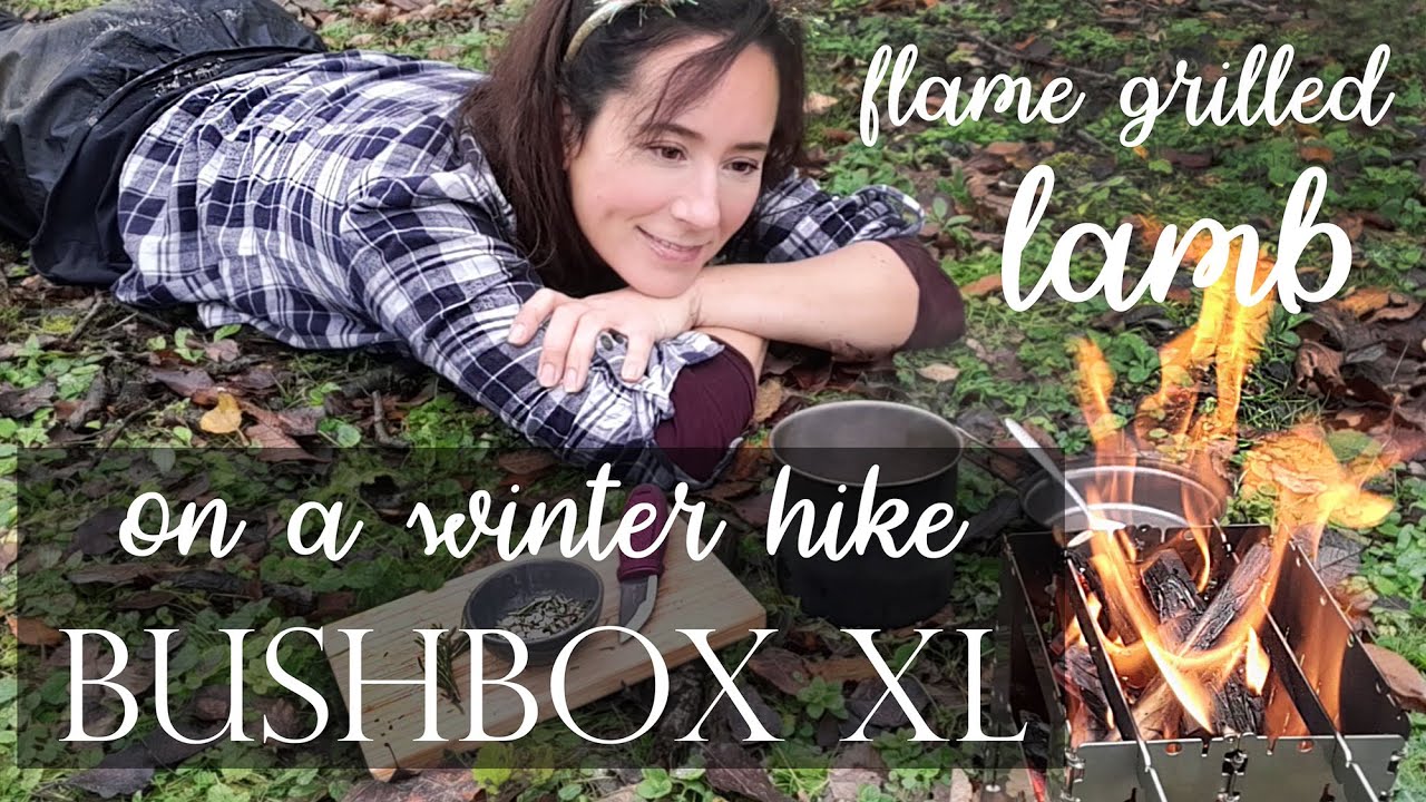 Flame Grilled Lamb on a Winter Hike
