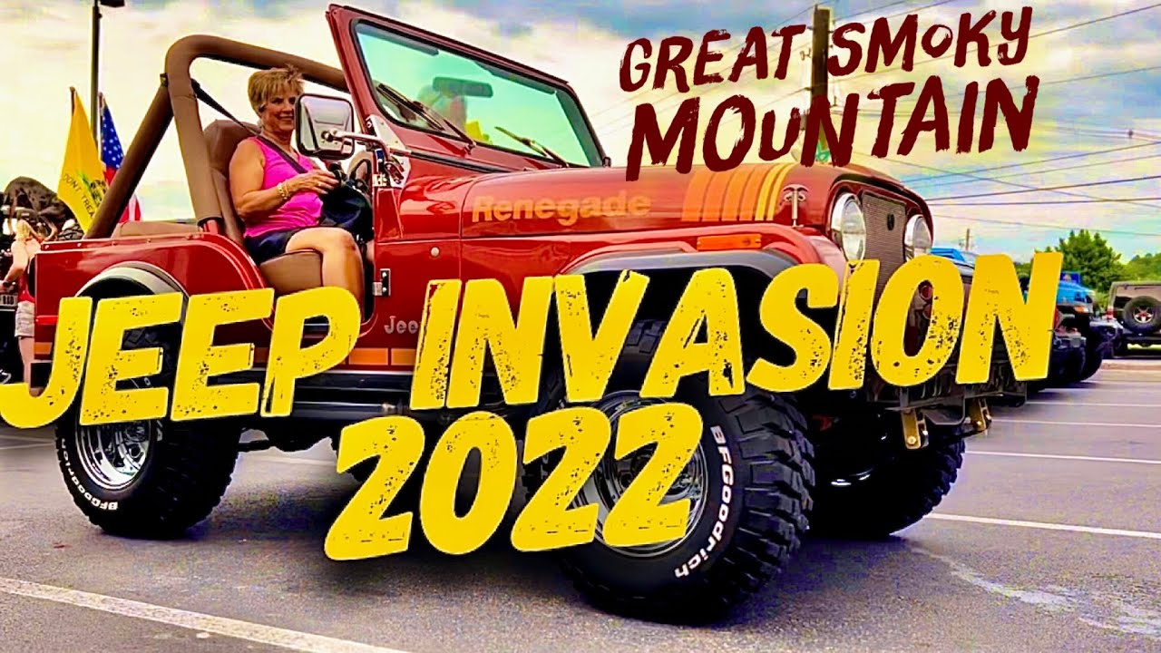 Our Journey from Florida to Jeep Invasion 2022 (10th Anniversary) Cades Cove and Rainbow Falls