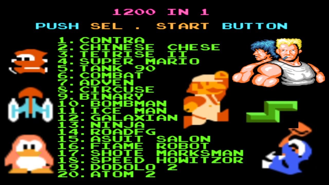 NES 1200 in 1 Games : Ultimate Retro Gaming Collection