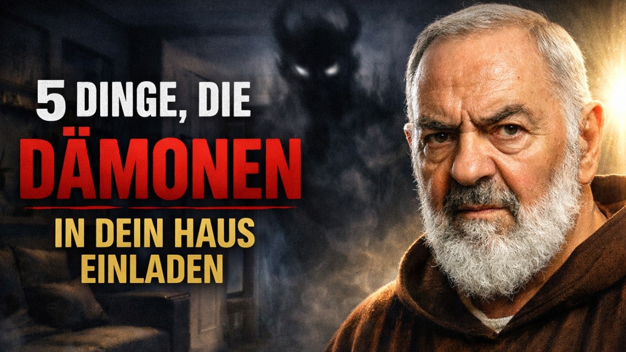 Pater Pio Warnte 5 Dinge, die Dämonen in dein Haus einladen (die meisten Christen tun es)