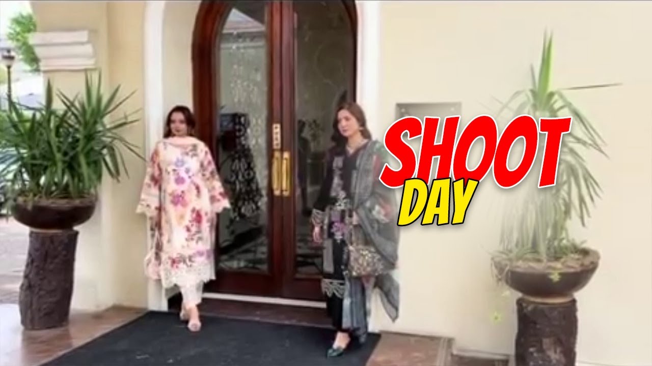 Shoot Day | Something New is Coming? | Real Sajal Malik | vlog
