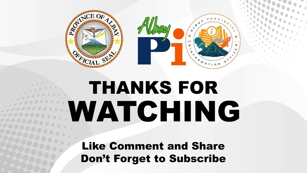 WATCH: Albay PIO Afternoon News Recap,  January 15, 2026
