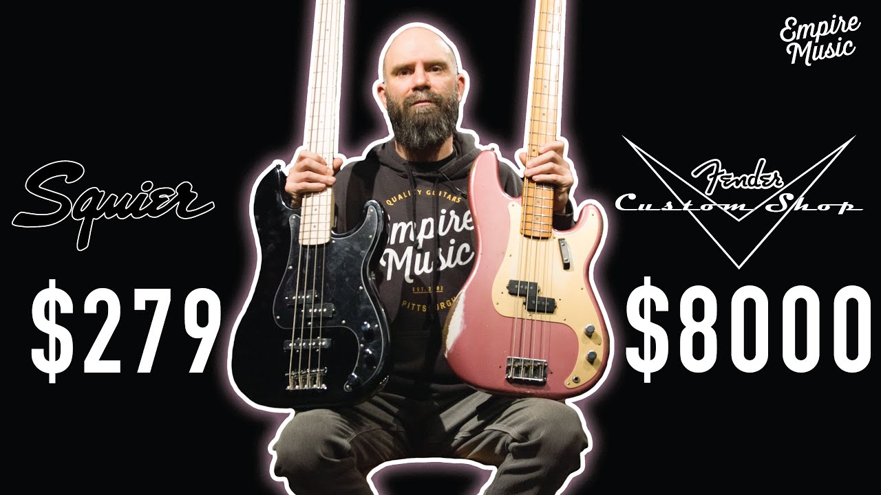 The SOUND? Or the MONEY? $279 Squier vs. $8000 Masterbuilt Fender Custom Shop