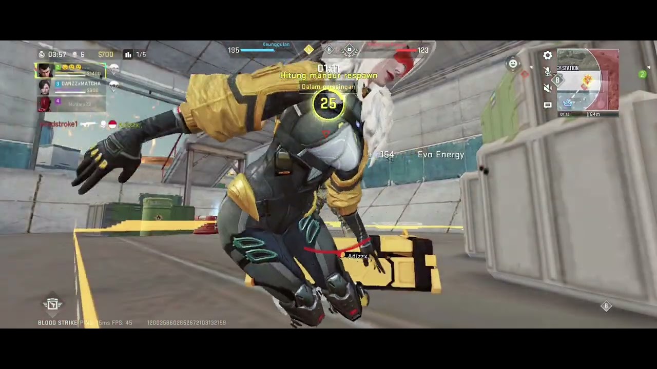 Hot zone Bloodstrike playing game 