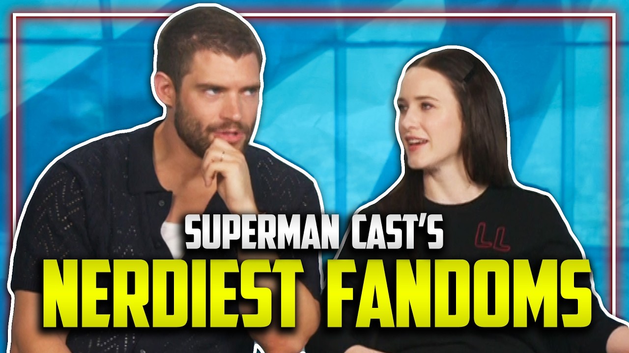 The SUPERMAN Cast Reveals Their Nerdiest Fandoms