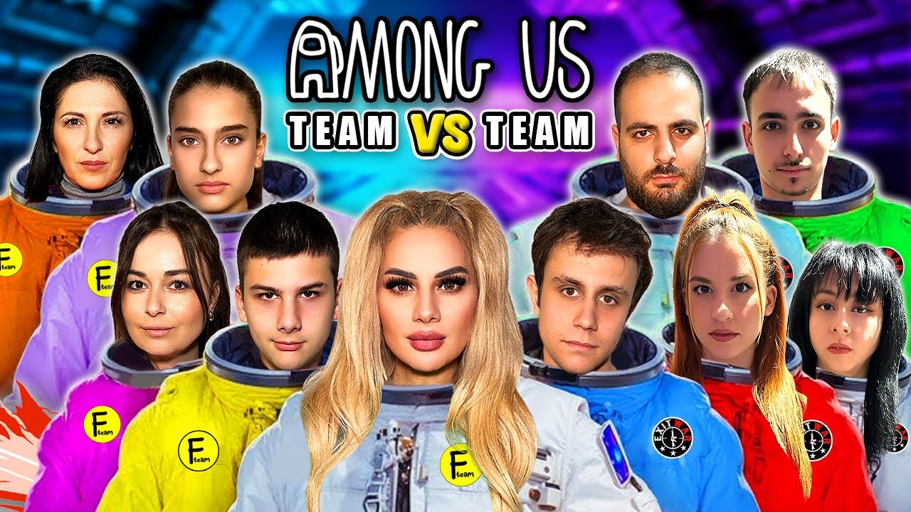 AMONG US ΣΤΗΝ ΑΛΗΘΙΝΗ ΖΩΗ 3 ! TEAM VS TEAM