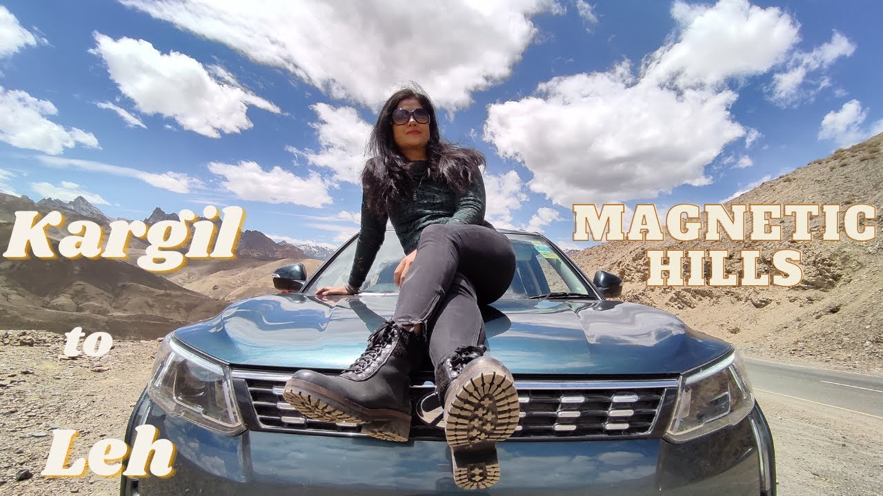 Beautiful scenes Kargil to Leh | Magnetic Hill| XUV Roadtrip |Covid travel rules| Laddakh Episode. 3