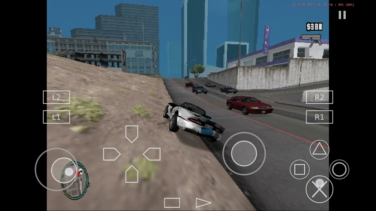 gta 4 ps2 aethersx2 and pcsx2 gameplay 