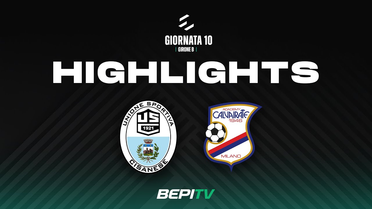 HIGHLIGHTS | Cisanese-Academy Calvairate 0-0 | GIORNATA 10