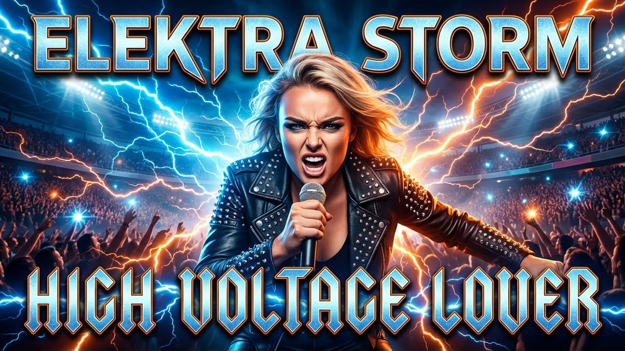 Elektra Storm's High Voltage Lover | You Won't Believe This 80s Rock Intensity