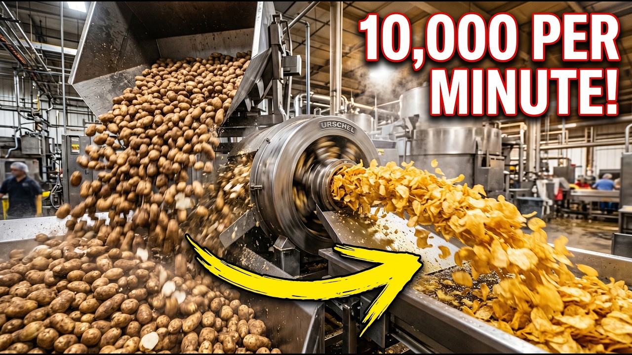 Inside the Lay’s Chips Factory | How Best Potato Chips Are Made?