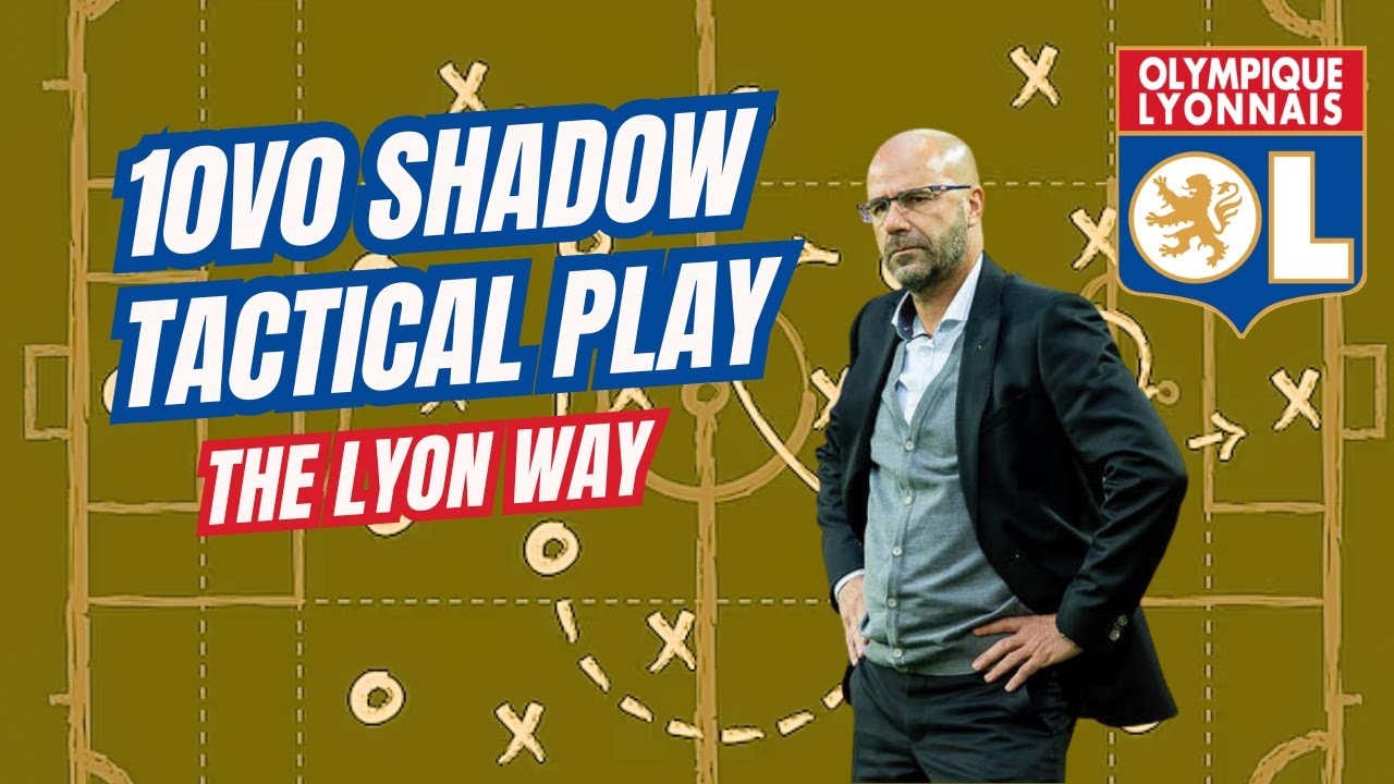 10v0 Shadow Finishing Drill ⚽ | Olympique Lyon Training by Peter Bosz