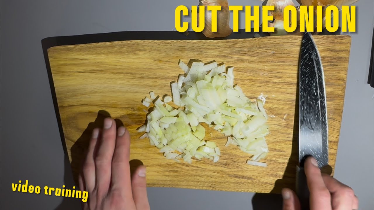 How To Peel And Cut Onions ? - I'LL TEACH YOU