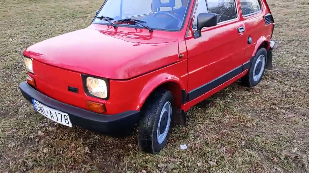 FSM Polski Fiat 126p 650cm³ 1993 - prezentacja auta przy okazji styczniowego przepalenia