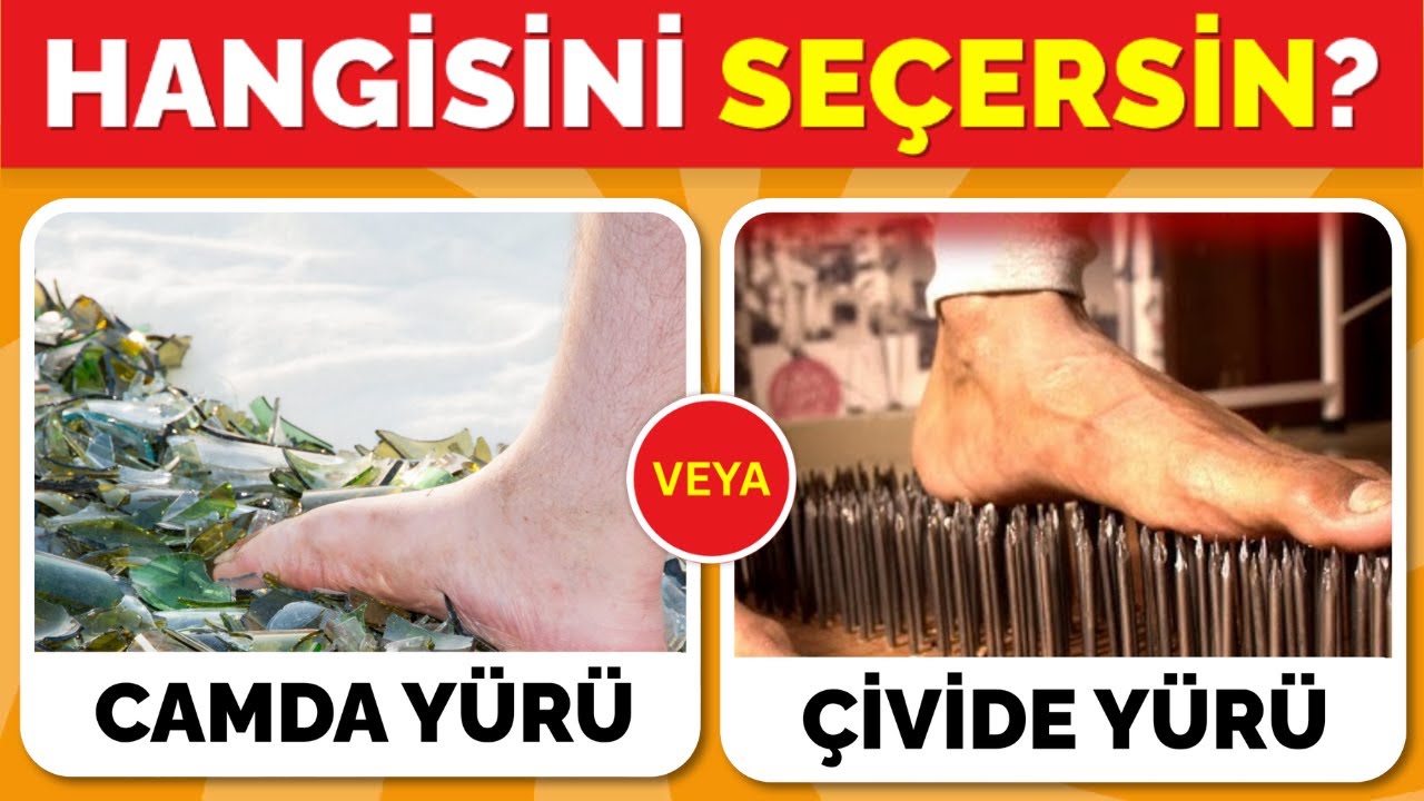 Dünyanın En Zor Seçimleri!😱🔥 Hangisini Seçerdin?❗En Zor 40 Seçim☠️