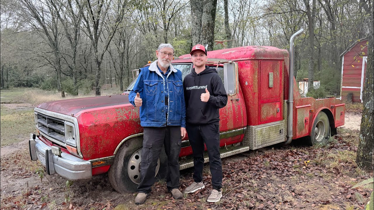 РЕДКИЙ заброшенный турбодизель первого поколения CUMMINS MINI SEMI — заведется ли он?