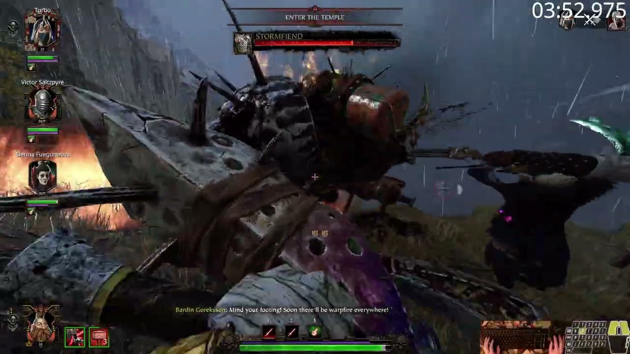 Warhammer Vermintide 2: Righteous Stand Recruit All Objectives Co-op Speedrun - 7:39