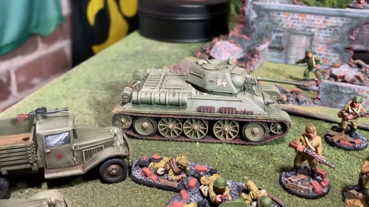 Showcase: 28mm Stalingrad Soviet army for Bolt Action