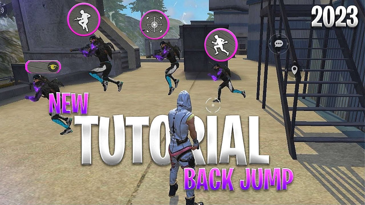 NEW BACK JUMP MOVEMENT in New Update 👾 NOVO TUTORIAL COM OLHADINHA!