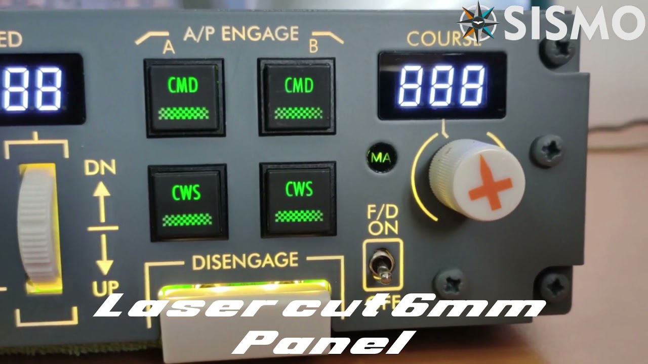 Sismo Soluciones MCP V4 for the 737NG and 737MAX