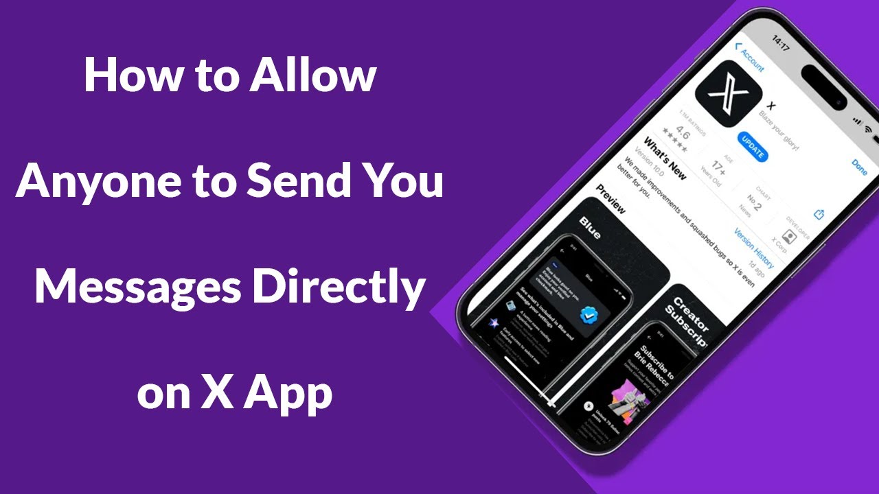 How to Enable Everyone Can Messages You Directly on X App? (Twitter)