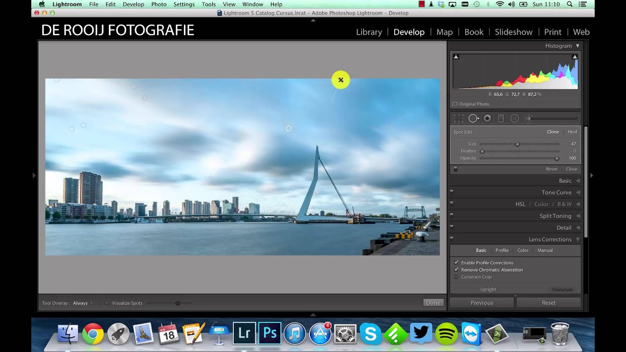 Lightroom and Photoshop Tutorial for Photographers - Episode 3