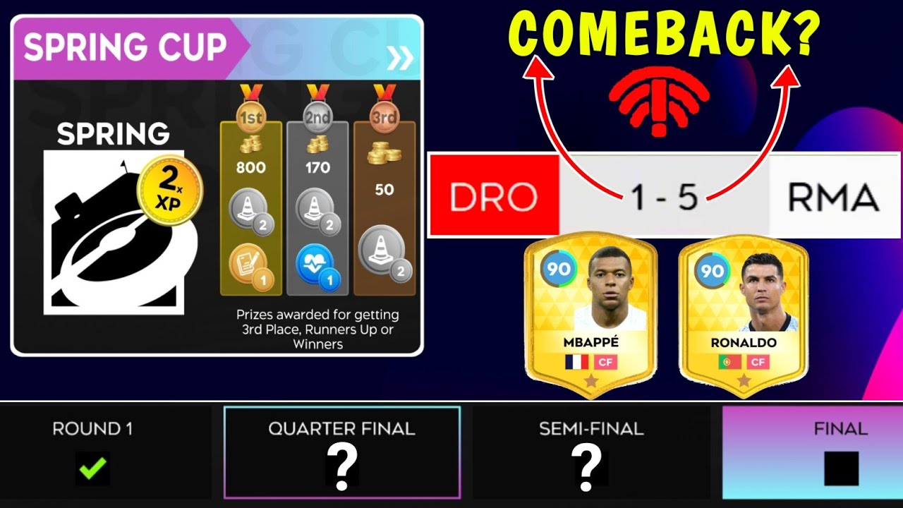 LEGENDARY CHALLENGE IN DLS 25 🔥 SPRING CUP EVENT - (Internet DESTROYS Me) | DREAM LEAGUE SOCCER 2025