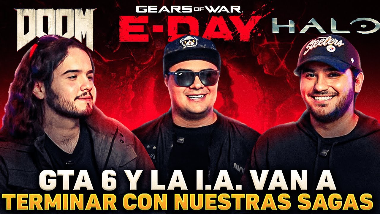 WICHO, JOSEFA Y MIDNIGHT DISCUTEN EN PERSONA SOBRE GEARS OF WAR E-DAY, HALO, DOOM, LA I.A. Y GTA 6.