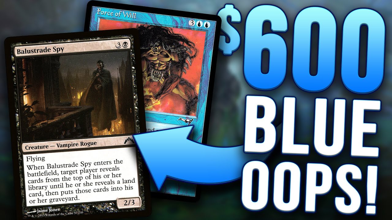BLOOPS? Blue Oops! All Spells &mdash; $600 Legacy Combo Deck (No Reserved List) | Magic: The Gathering MTG