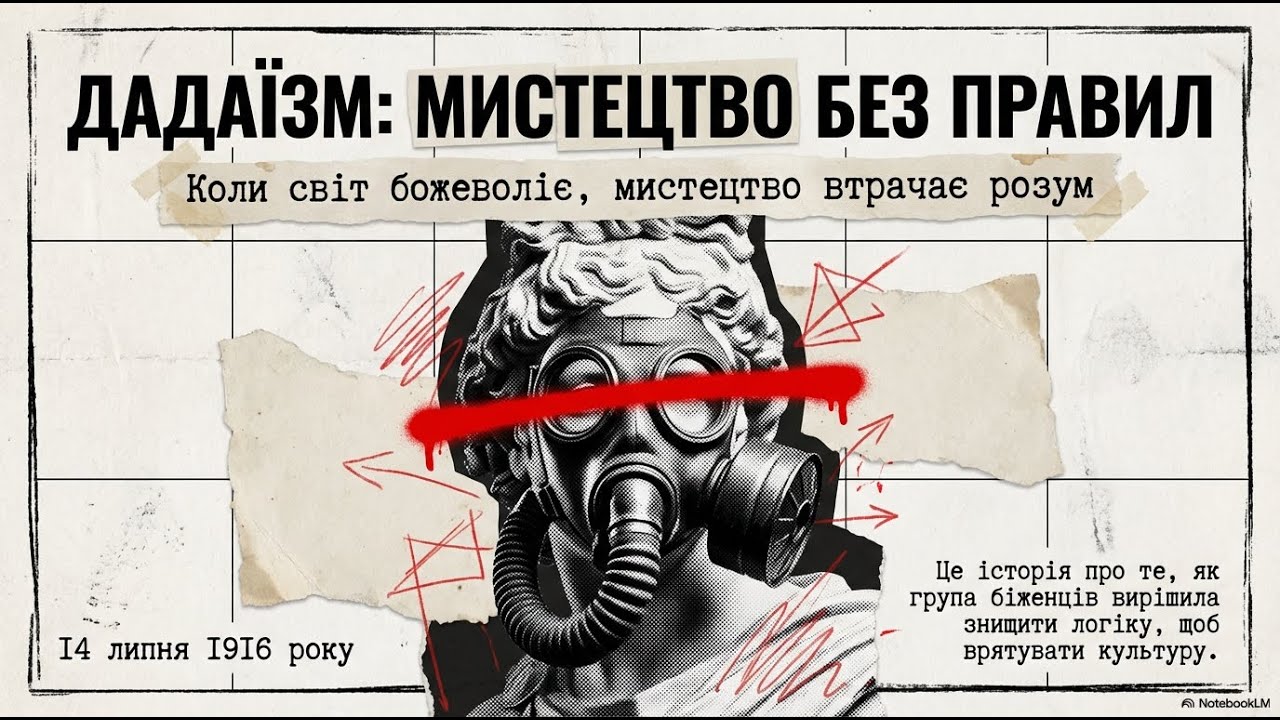 Дадаїзм: мистецтво абсурду, яке зламало правила