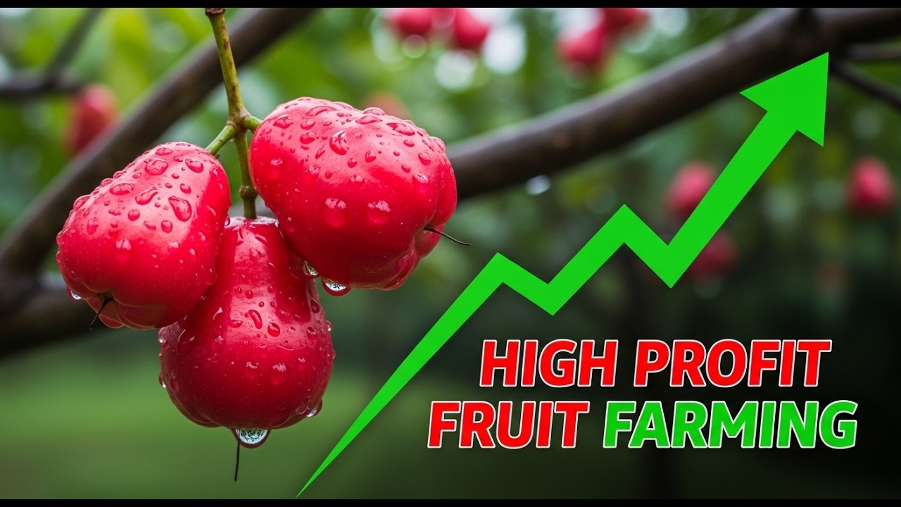 How to Grow Wax Apple Tree | Seed to Harvest Full Process