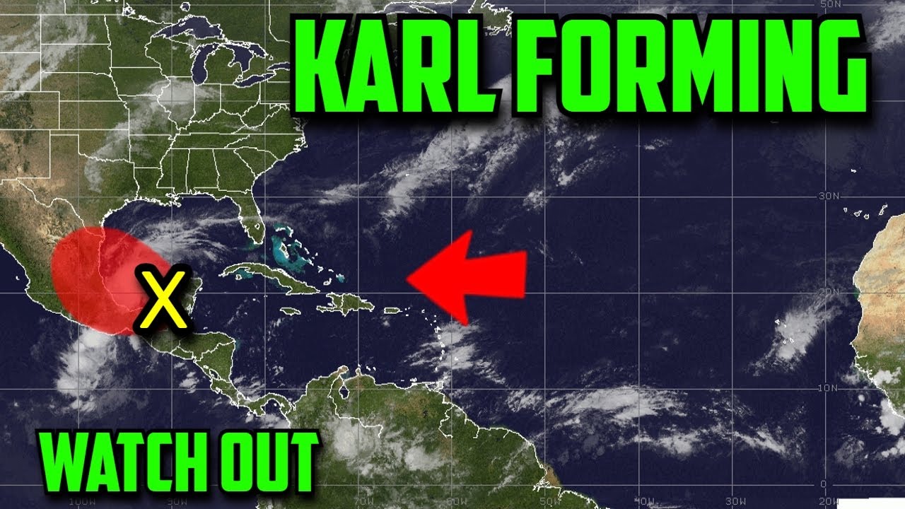 Tropical Storm Karl Will Form Very Soon From Invest 93L