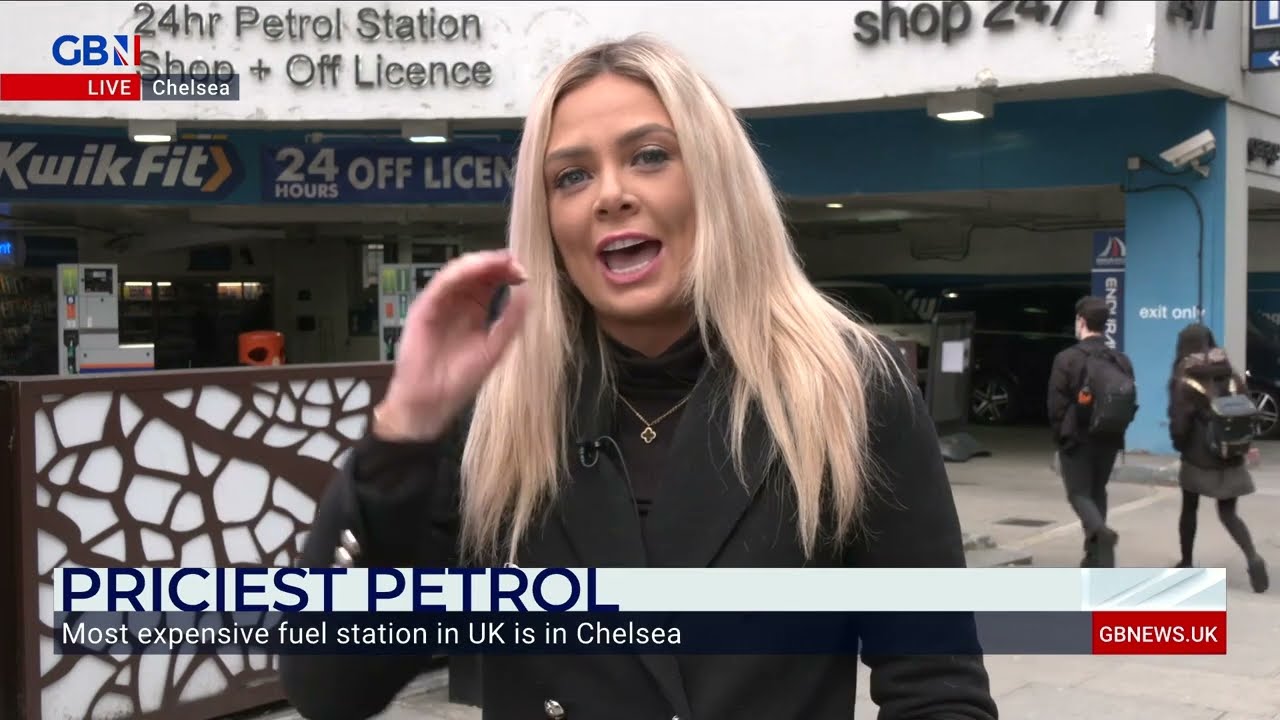GB News' Ellie Costello visits the most expensive fuel station in the UK