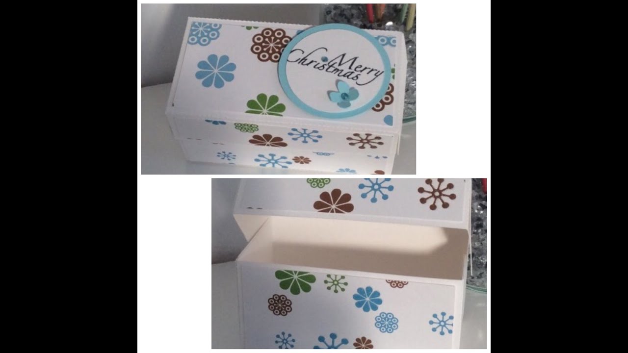 ScanNCut Canvas Fold Over Lid Box