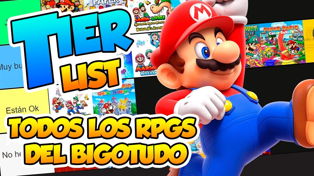 The Best Mario RPGs - Tier List 2023 (Mario RPGs) DSimphony