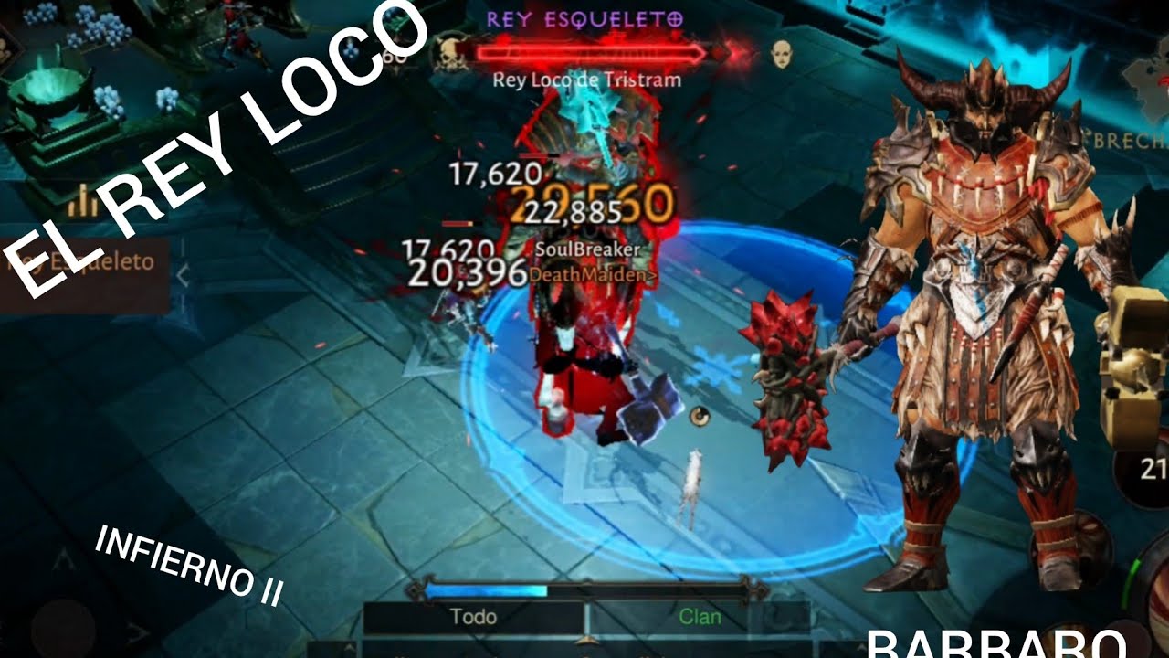 EL REY LOCO || DIABLO INMORTAL || Bárbaro