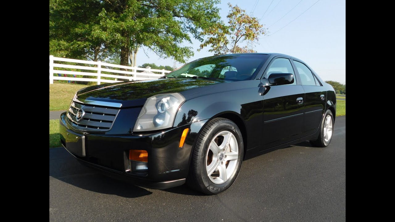 2004 Cadillac CTS 3.6L - Only 60,572 Miles! ONE OWNER! Spotless Condition! Black with Black Leather!