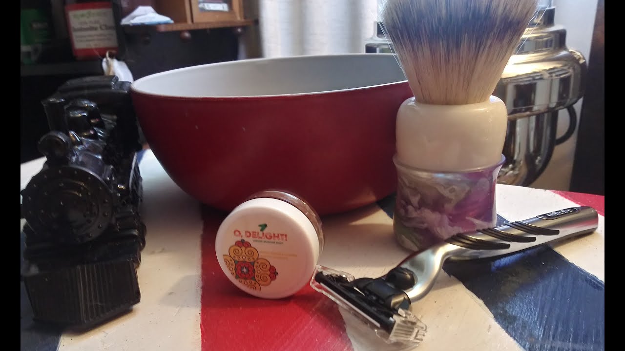 #Gillette #Mach3 #headshave A Gillette Mach3 head shave
