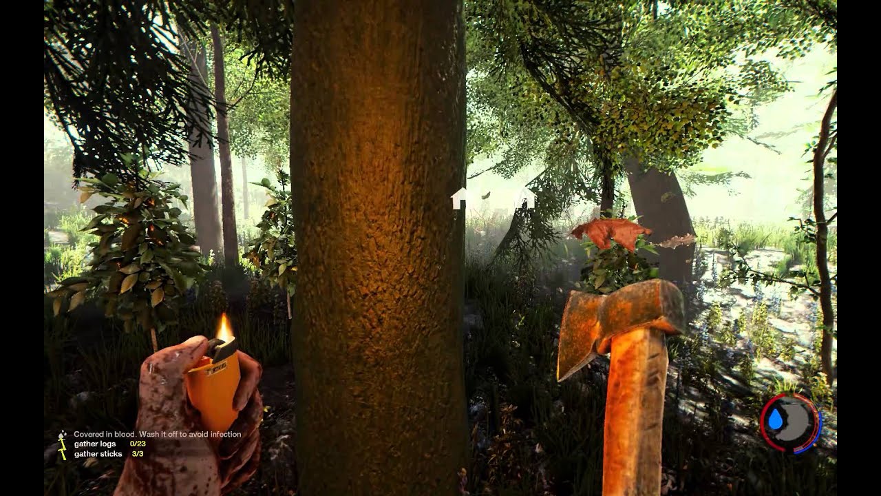 The Forest v0.22 Прохождение #8 (Забор достроен)