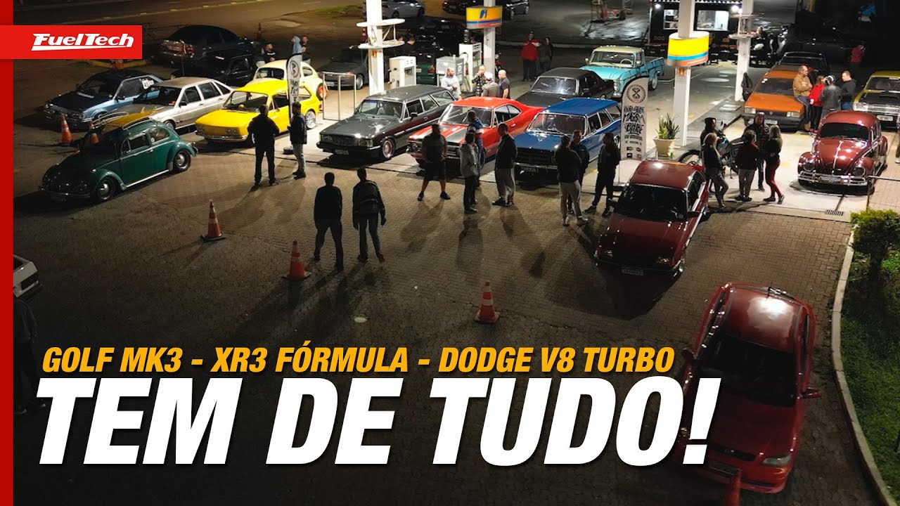 Encontro no postinho, diversos projetos e muita história.