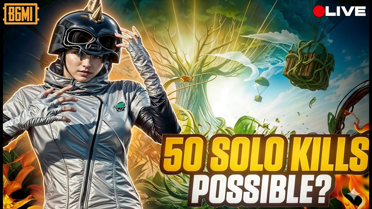 SOLO 50 KILLS POSSIBLE??🐦‍🔥❤️| PNX REXXY | BGMI LIVE |#rexxyislive #bgmi #shorts #pubgmobile