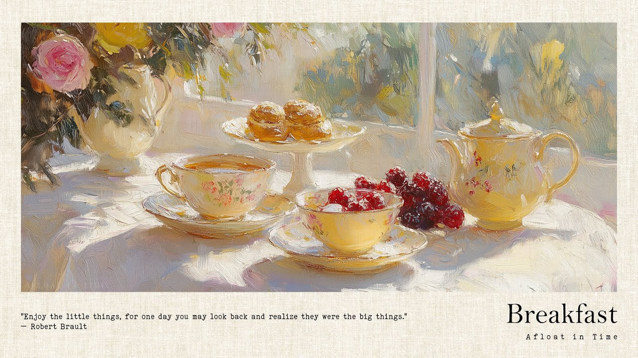 Breakfast | A playlist for a quiet day | Work Study Focus Reading Stress Relief Relaxing Calm music
