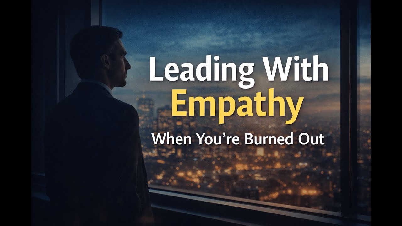 Leading With Empathy When You’re Burned Out
