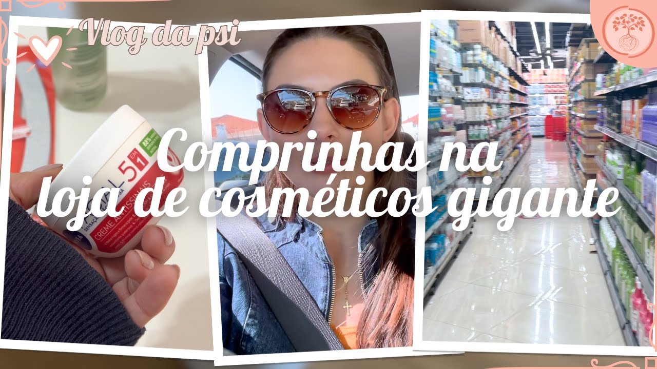 Vlog - Minhas compras na loja de cosméticos mais completa que já vi!