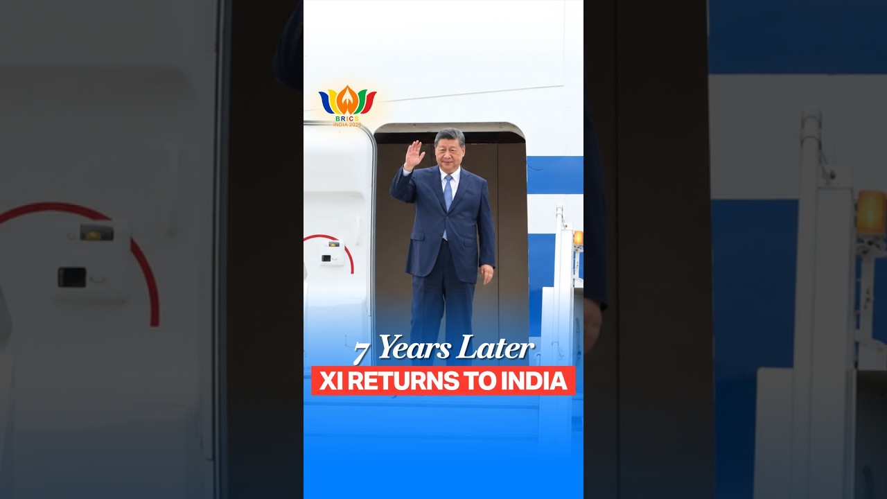 Chinese President Xi Jinping Arrives For BRICS Summit, Returns To India After 7 Years